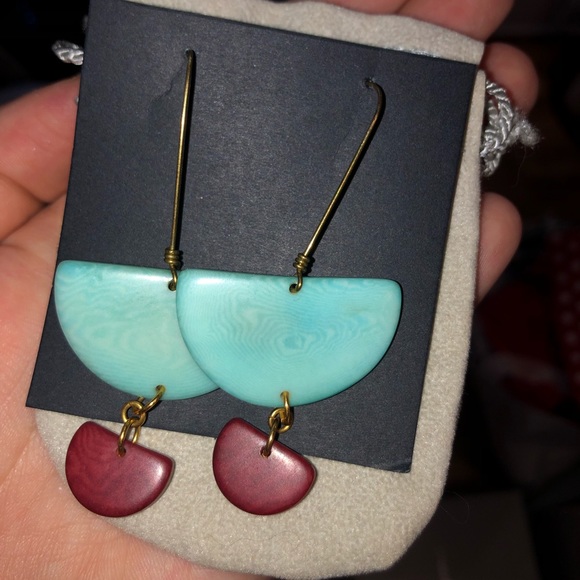 Gorgeous geometric earrings - Picture 1 of 2